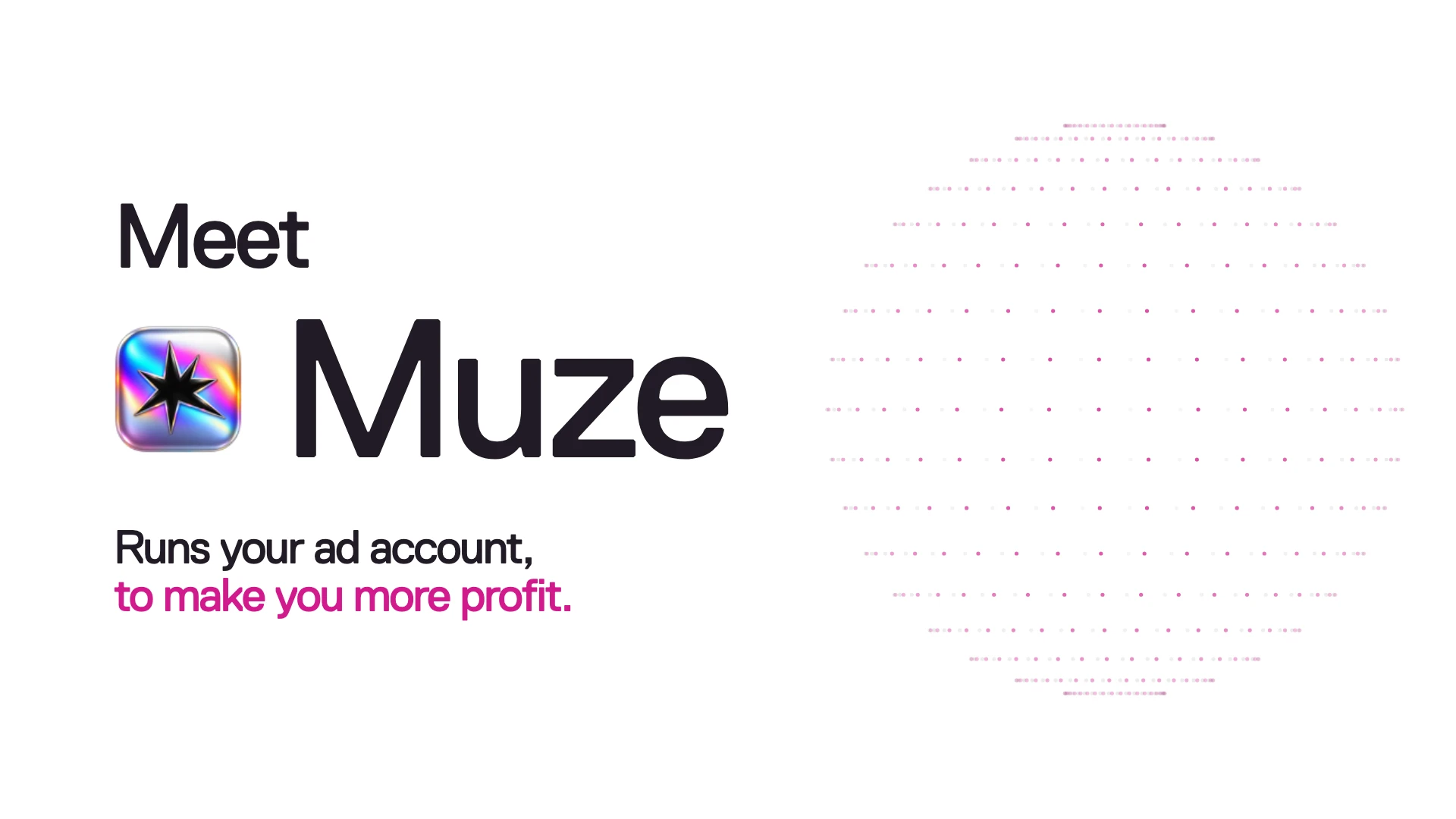 Introducing Muze Ads Agent, watch the explainer